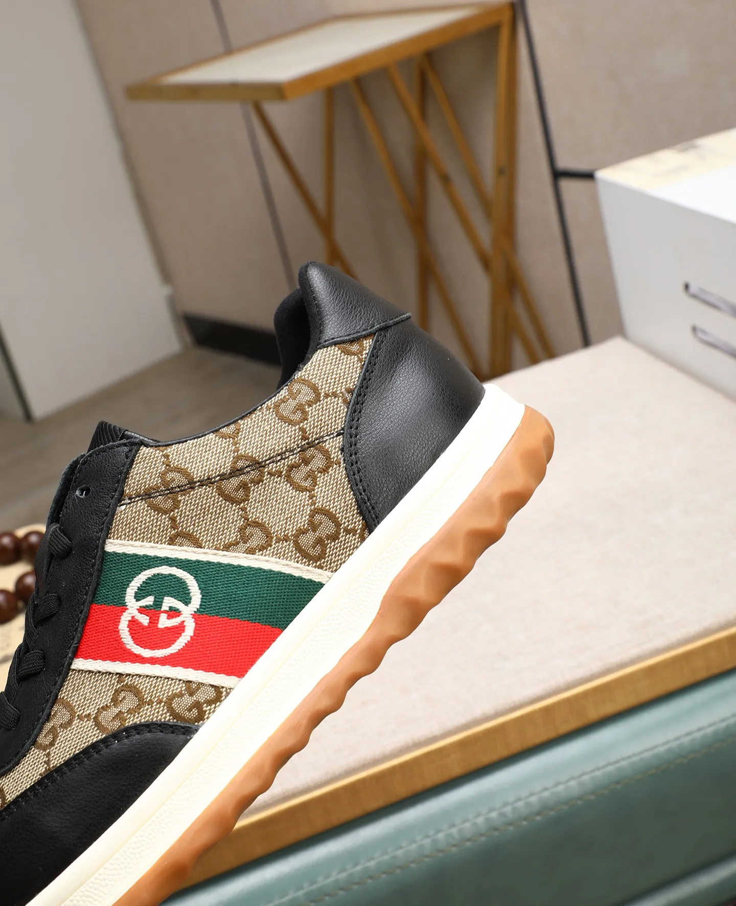 Men's men's shoes💰440 GUCCI🔍🔍2025 latest model Available at the counter at the same time, original calfskin imported from Italy, genuine leather lining, (high-end, extravagant, and classy) with exquisite workmanship, soles: original soles specially provided by the original factory, ⚠Exclusive double-layer movable molded soles are super comfortable⚠, real photos🎬The real ones are better🔍🔍"High quality·Follow the order" code number 38-44 (45 46 customized)